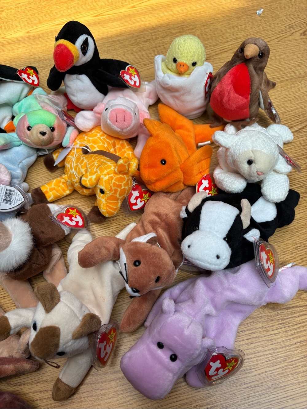Ty Beanie Baby Mix - Multicolor Plush Collection 39 pcs